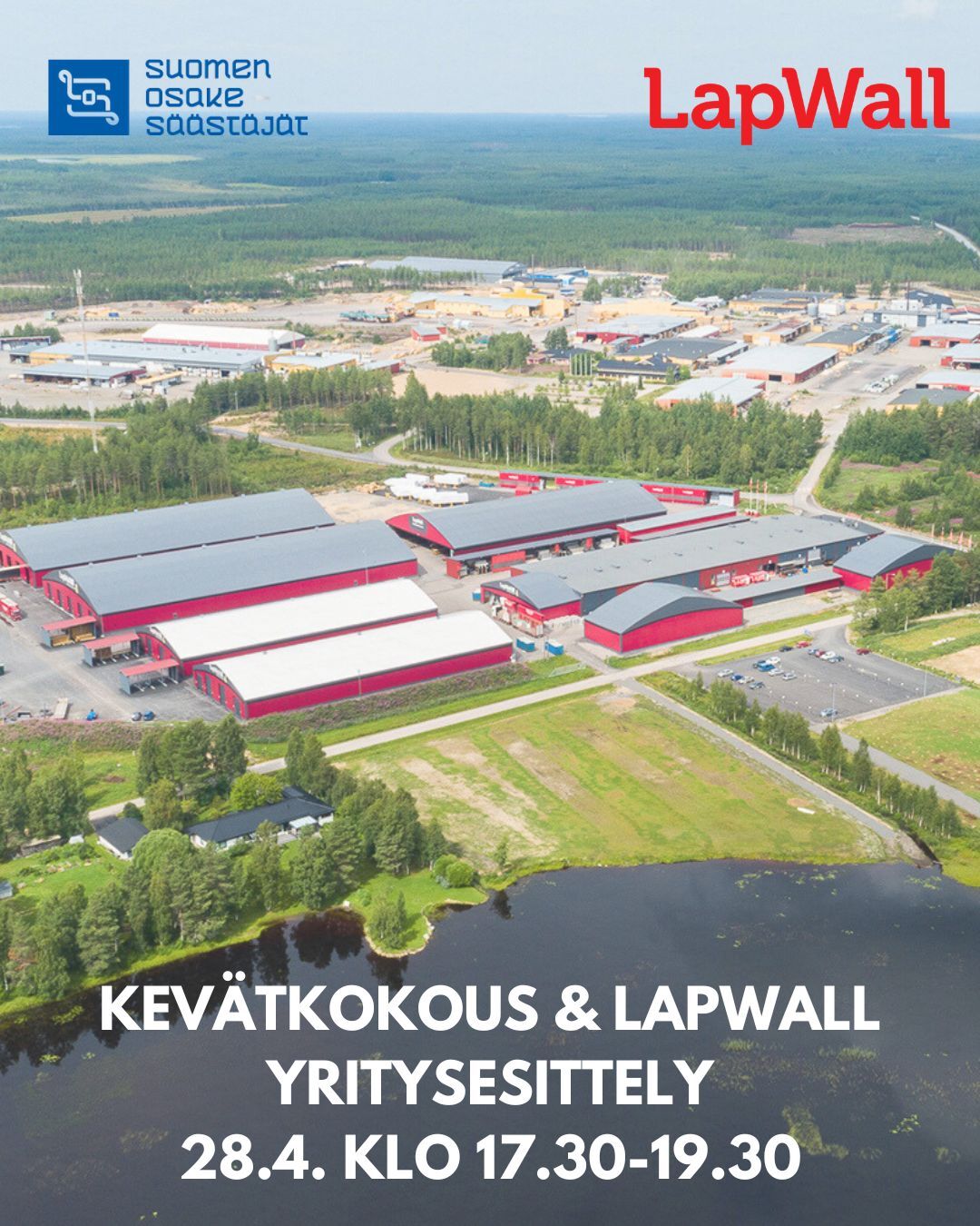 Vaasan Arvopaperisijoittajat: Lapwall yritysesittely & sääntömääräinen kevätkokous