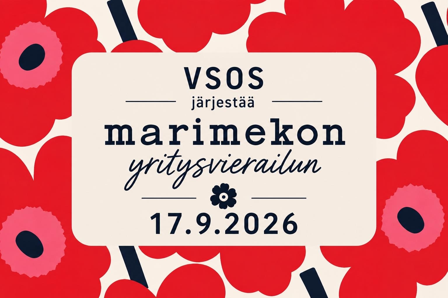 VSOS Yritysvierailu Marimekko