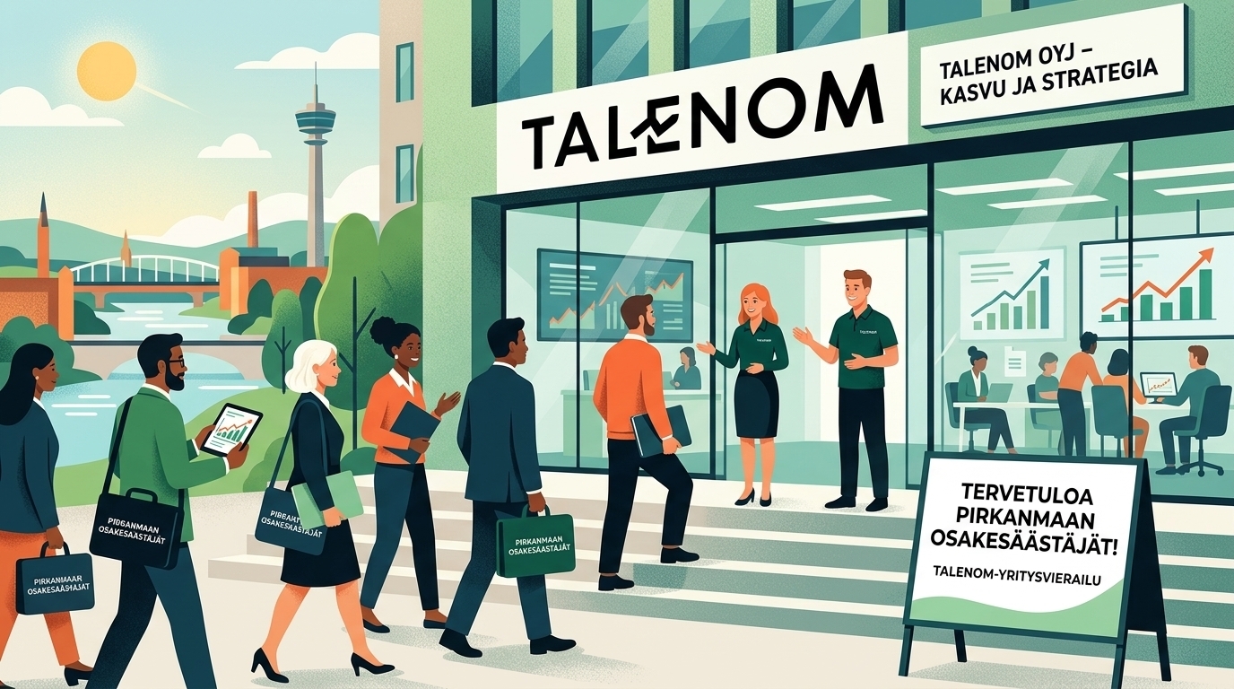 Pirkanmaa: Yritysvierailu Talenom